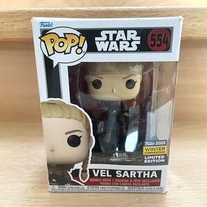 Funko pop Star Wars Vel Sartha 2022 winter convention exclusive # 554